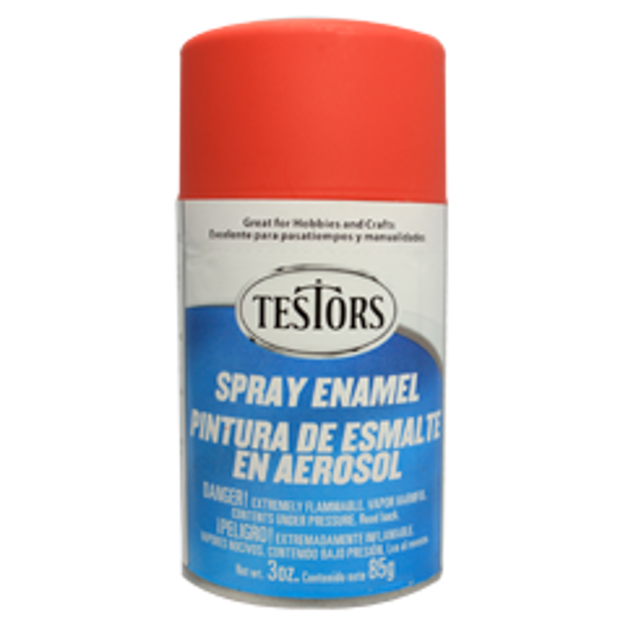 Testors 1250T Spray Enamel Red - Flat 3 oz