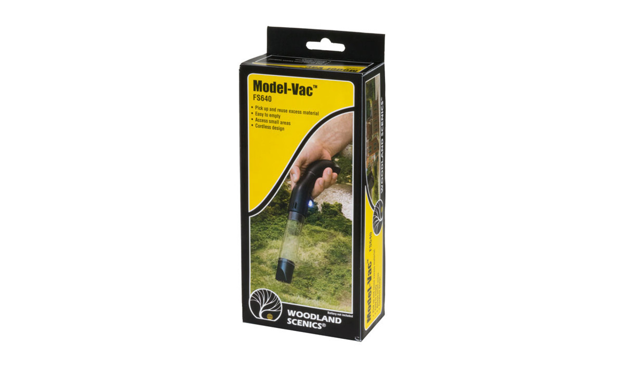 Woodland Scenics FS640 Model-Vac package