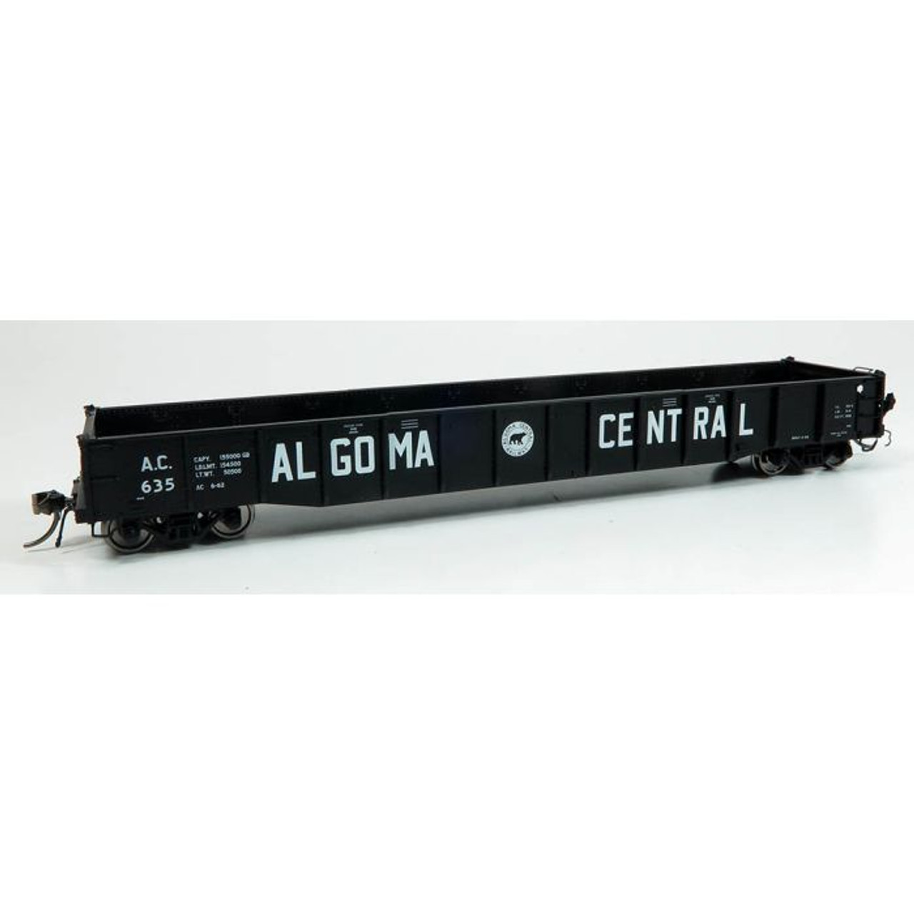 Rapido 050046 HO 52'6" Gondola - Algoma Central - Delivery Scheme 6-Pack