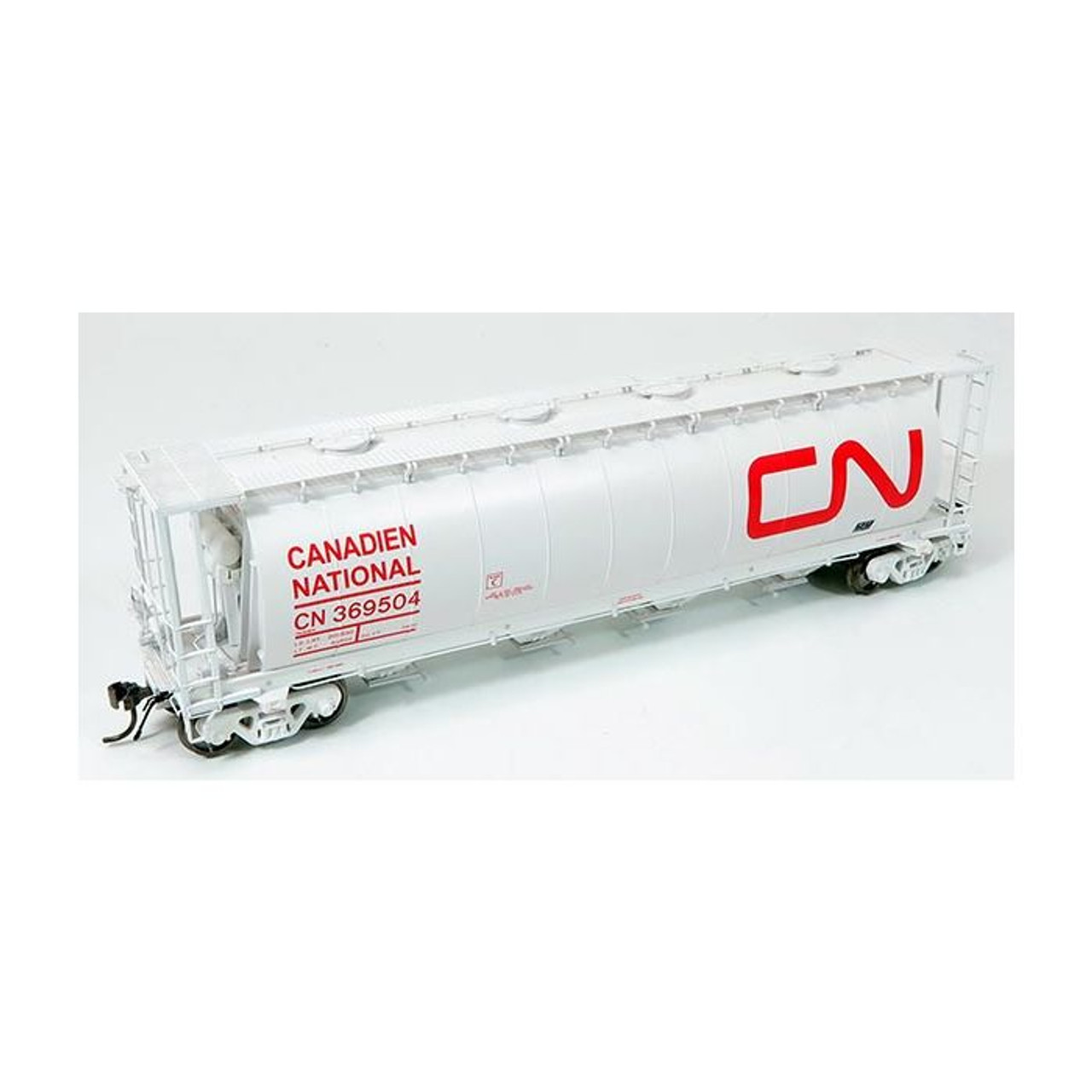 Rapido 127024 HO NSC 3800cuft Covered Hopper - CN - White Wet Noodle - 6-Pack #2