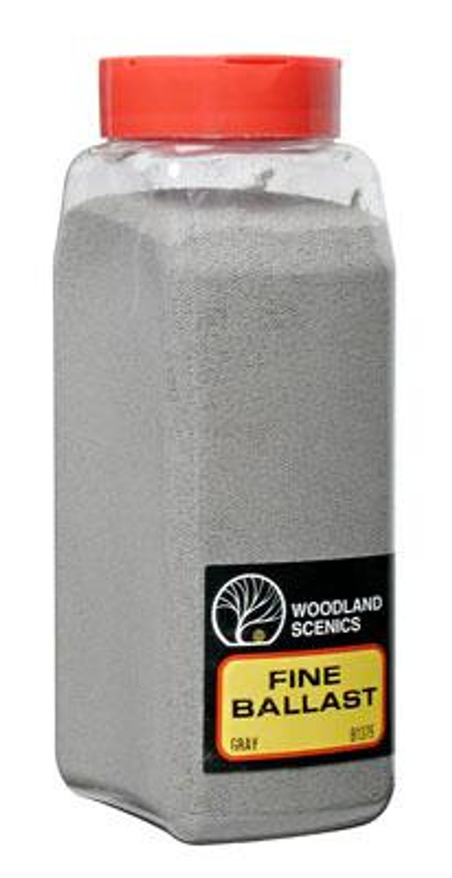 Woodland Scenics B1375 Gray Fine Ballast Shaker Packaging