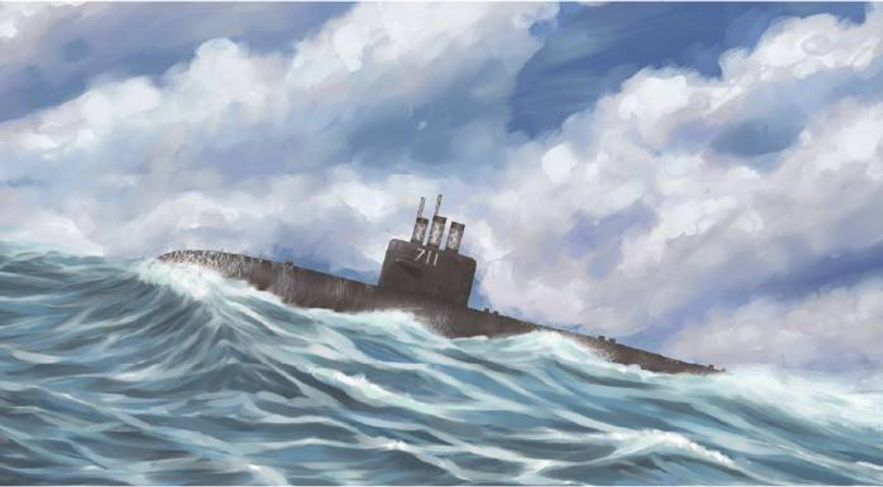 Hobby Boss 87015 1/700 San Francisco SSN-711 Model Kit