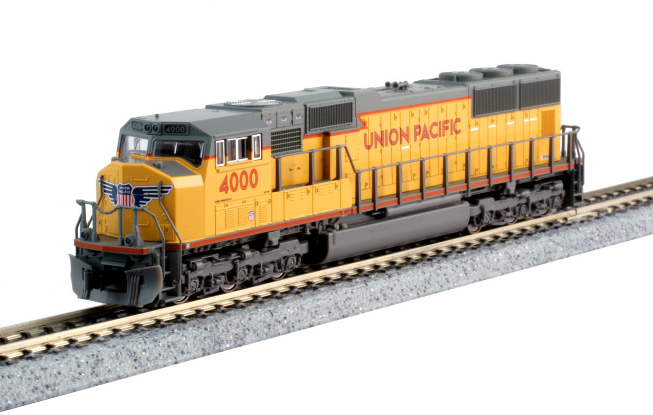 Kato 176-4015-D N EMD SD70M Flat Radiator Union Pacific "Excursion Version" #4015 w/ DCC & Sound Installed