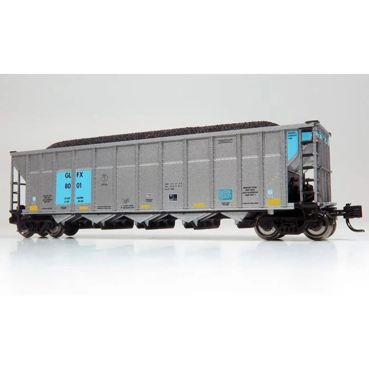 Rapido 538011 N AutoFlood III RD Coal Hopper - GLFX - 6 pack #1