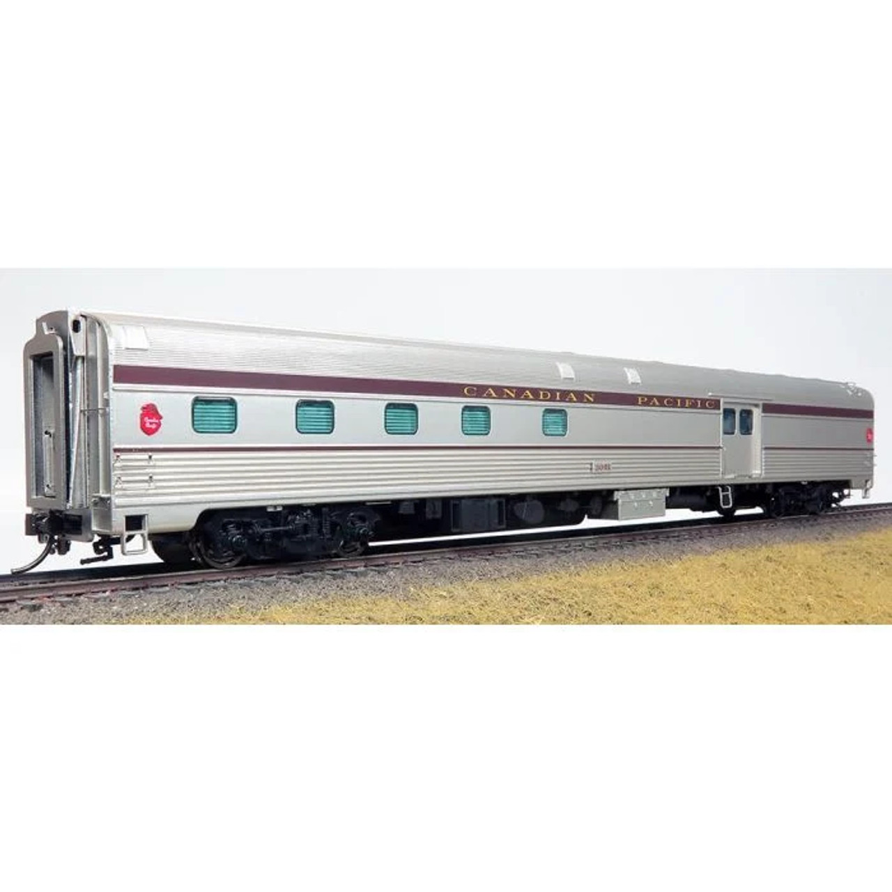 Rapido 114005 HO Budd Baggage-Dorm - CPR Maroon Scheme: Unnumbered