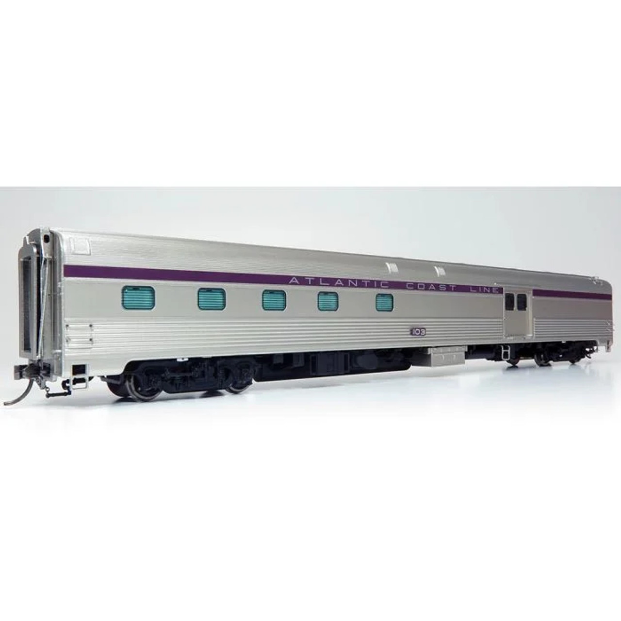 Rapido 114022 HO Budd Baggage-Dorm - Atlantic Coast Line #104