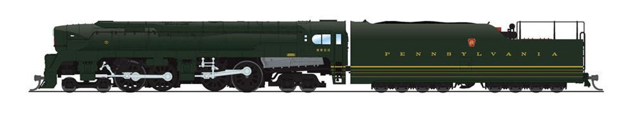 Broadway Limited N 8022 PRR T1 Duplex #5525 Paragon4 Sound/DC/DCC