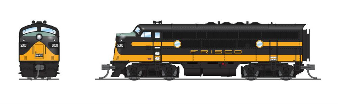 Broadway Limited N 7730 EMD F3A Frisco #5001 Paragon4 Sound/DC/DCC