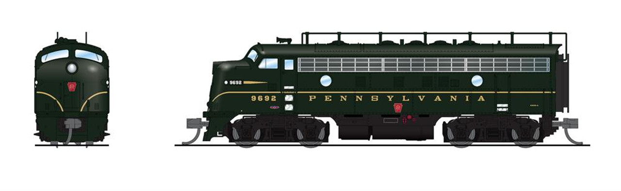 Broadway Limited N 7778 EMD F7A PRR #9699A Paragon4 Sound/DC/DCC