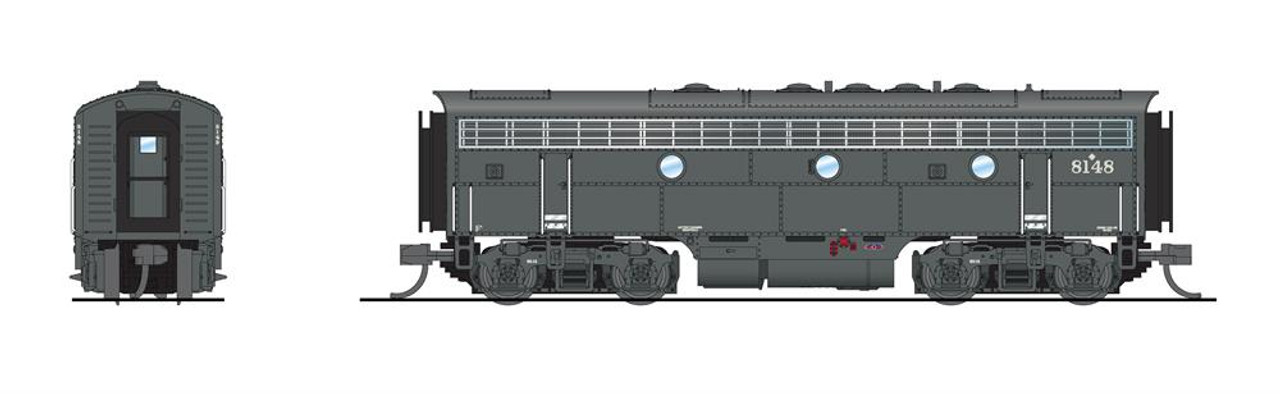 Broadway Limited N 7781 EMD F7B Southern Pacific #8192 Bloody Nose Paragon4 Sound/DC/DCC