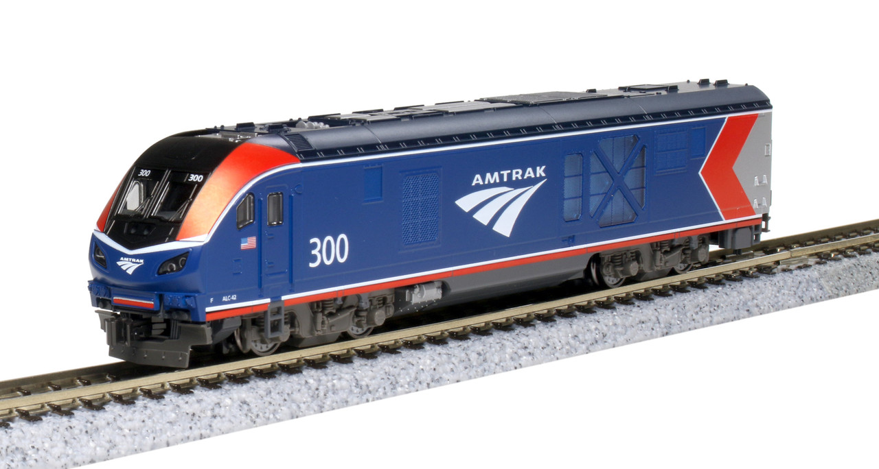 Kato 176-6051-DCC N ALC-42 Amtrak Phase VI #300 w/ Digitrax DCC