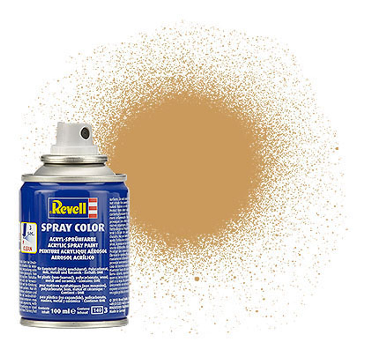 Revell 34188 Spray Color - Ochre Brown  Matt 100ml