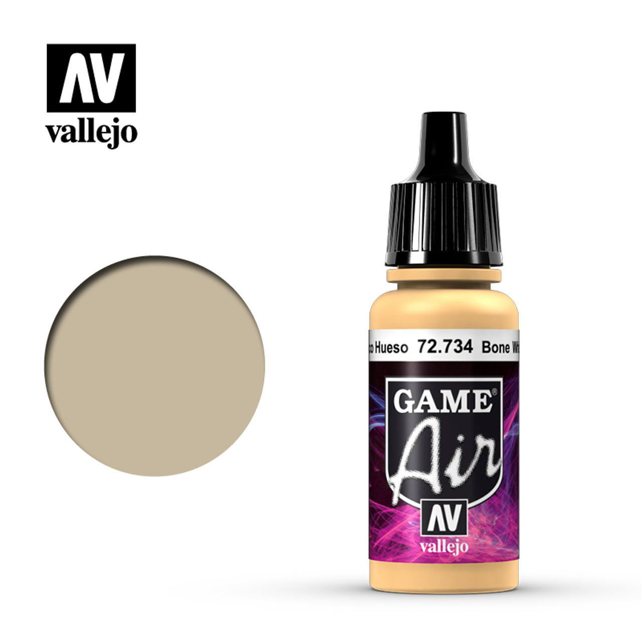 Vallejo 72.734 Game Air Matt Acrylic - Bone White