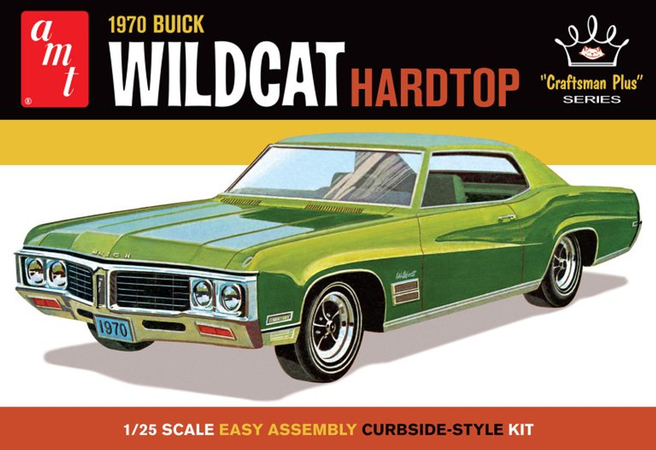 AMT 1379 1/25 1970 Buick Wildcat Hardtop Model Kit