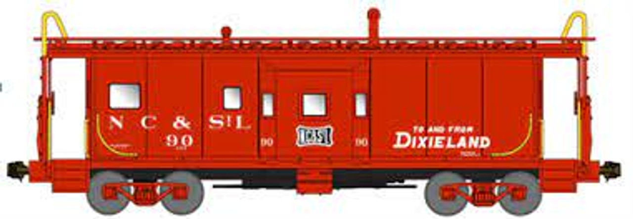 Bluford Shops 41130 N ICC Bay Window Caboose - Nashville Chattanooga & St. Louis #NC&StL 90