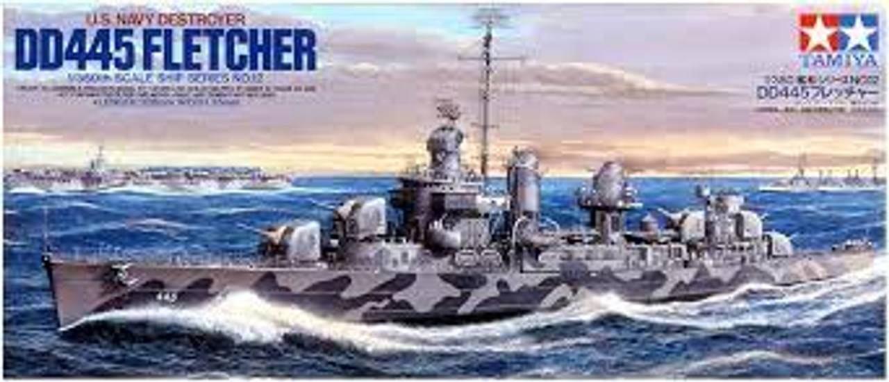 Tamiya 78012 1/350 U.S. Navy DD445 Fletcher Model Kit