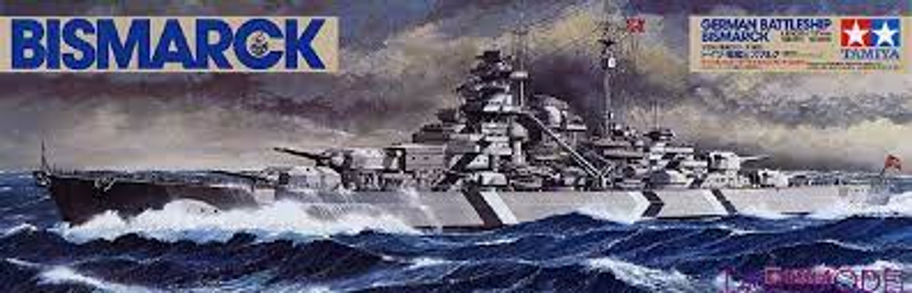 Tamiya 78013 1/350 German Battleship Bismarck Model Kit