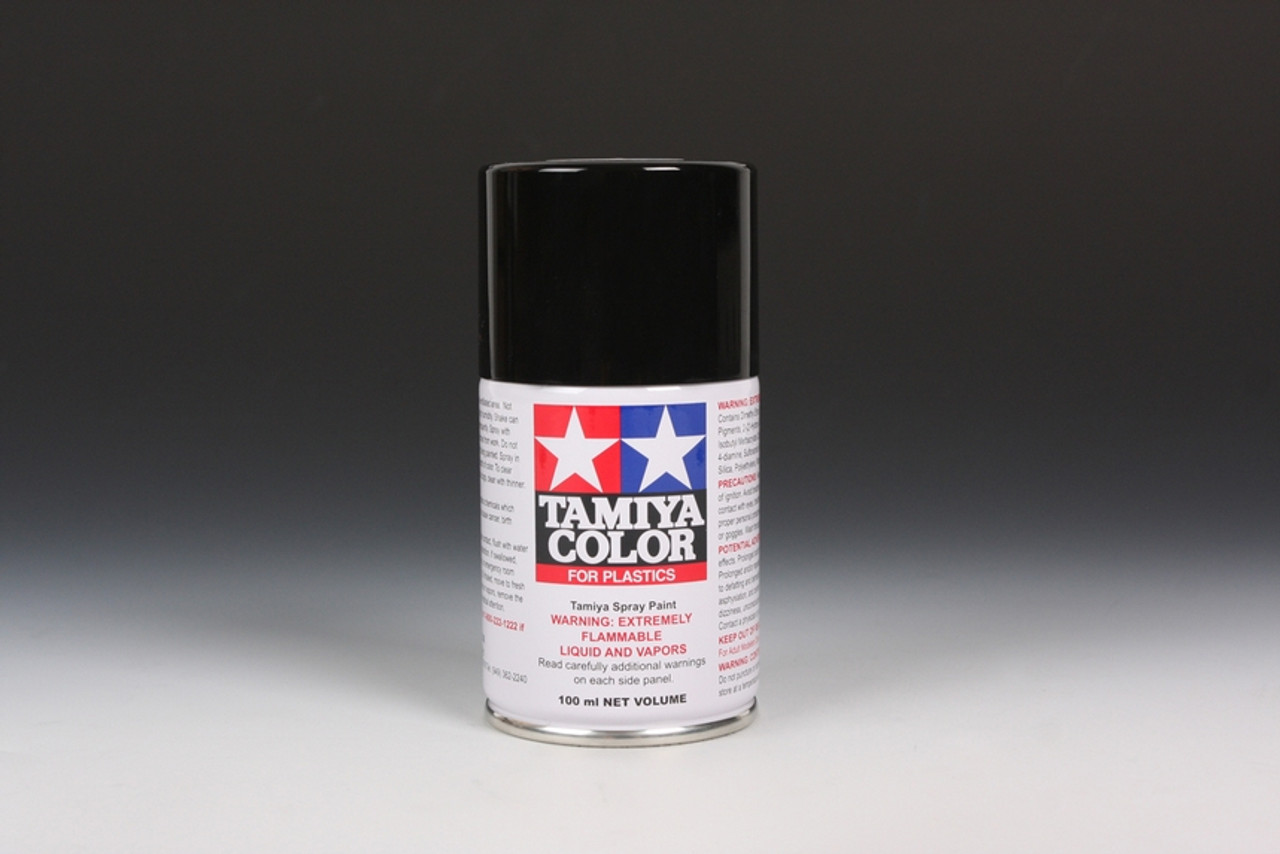 Tamiya 85029 Spray TS (Plastics) TS-29 Semi Gloss Black 100Ml Spray Can