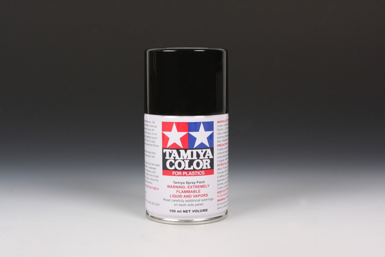 Tamiya 85014 Spray TS (Plastics) TS-14 Black 100Ml Spray Can