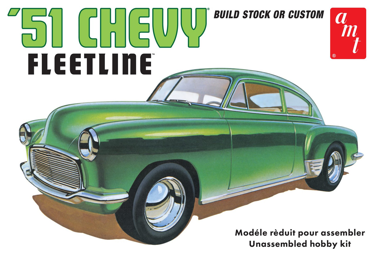 AMT 1378 1/25 1951 Chevrolet Fleetline Plastic Model Kit