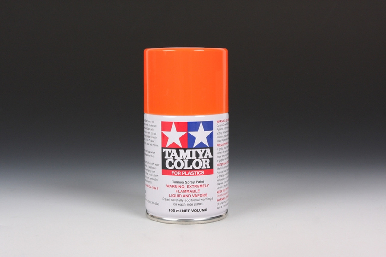 Tamiya 85012 Spray TS (Plastics) - TS-12 Orange 100Ml Spray Can