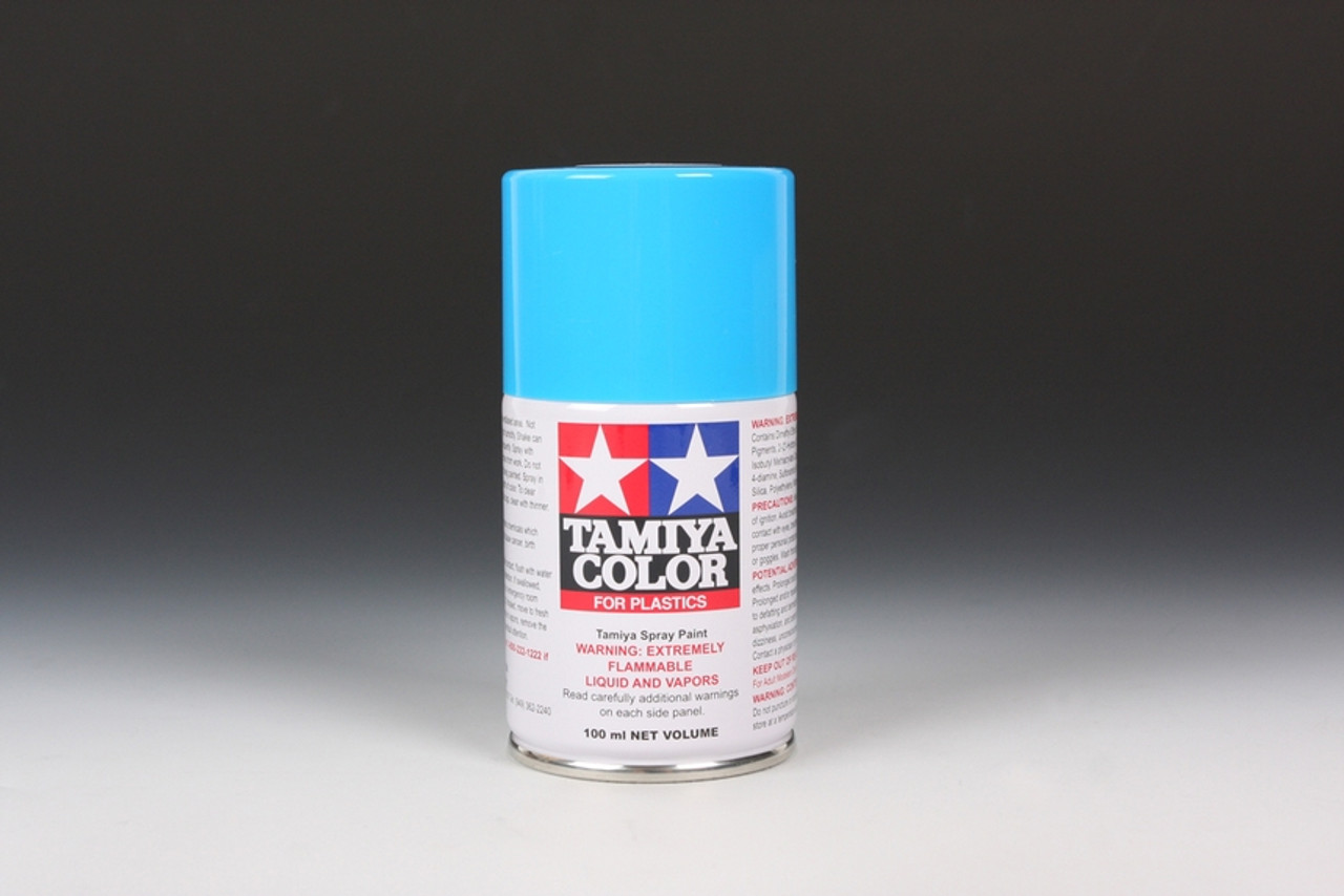 Tamiya 85023 Spray TS (Plastics) - TS-23 Light Blue 100Ml Spray Can
