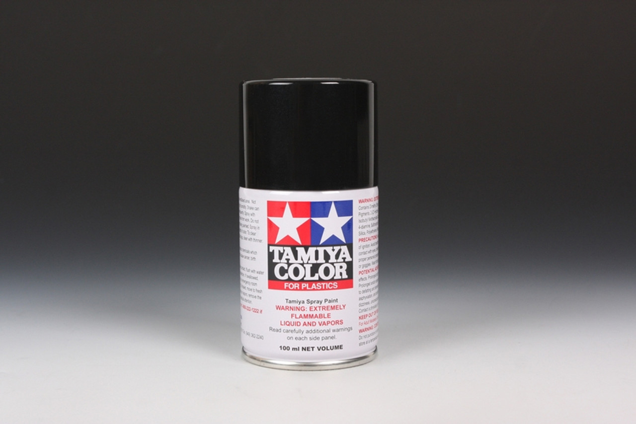 Tamiya 85040 Spray TS (Plastics) - TS-40 Metallic Black 100Ml Spray Can