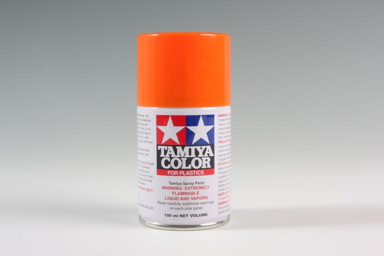 Tamiya 85098 Spray TS (Plastics) - TS-98 Pure Orange 100Ml Spray Can