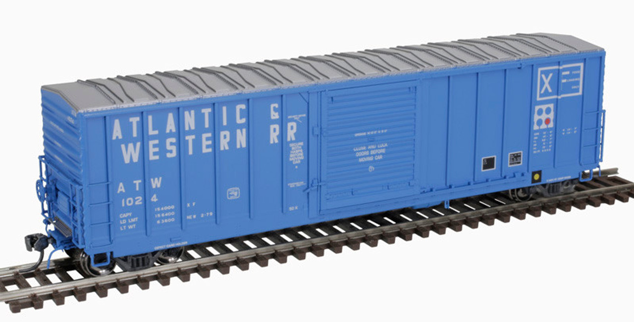 Atlas 20 007 134 Ho CNCF 5000 Box Car - Atlantic & Western #1017