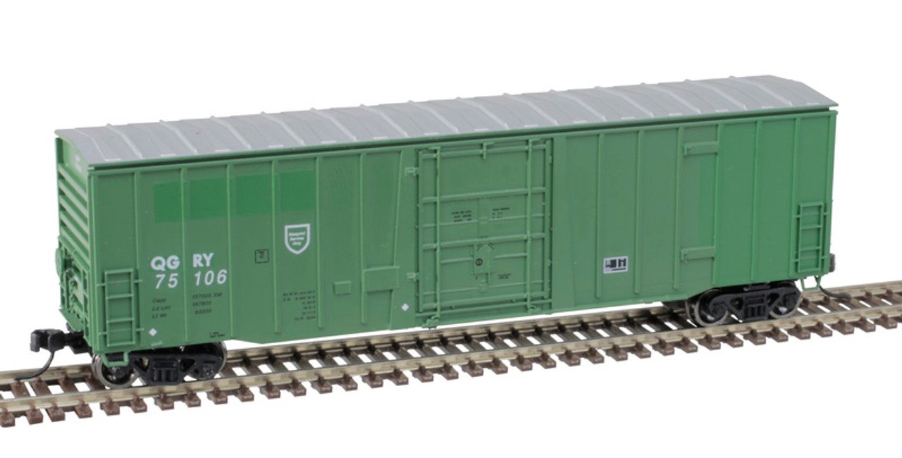 Atlas 50 005 457 N NSC 50' 5111 Plug Door Box Car - Quebec Gatineau #75106