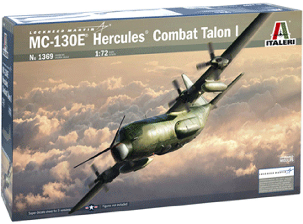 Italeri 1369 1/72 MC-130E Hercules Plastic Model Kit