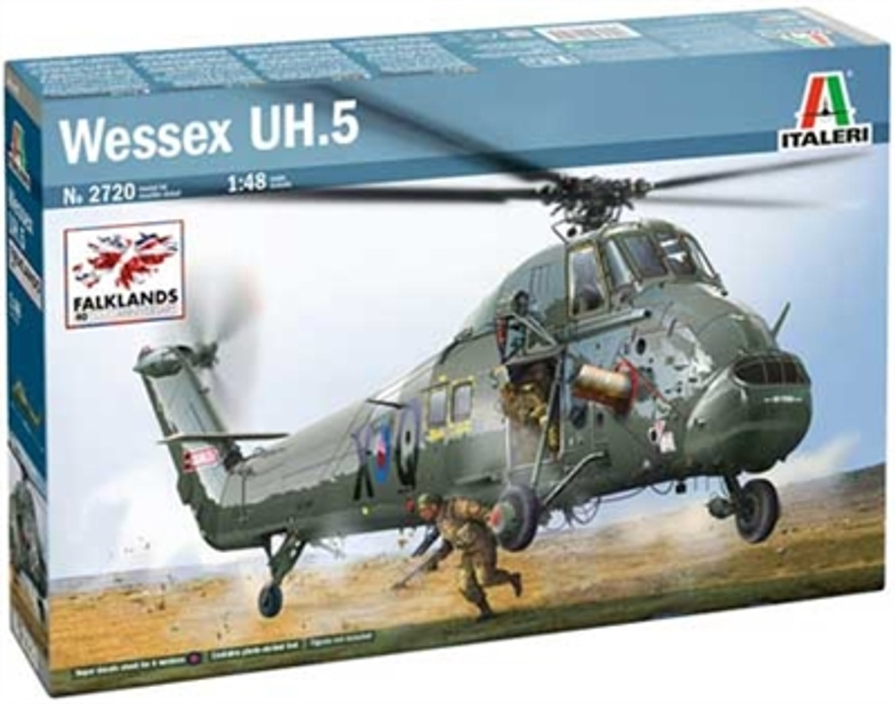 Italeri 2720 1/48 Wessex UH.5 Plastic Model Kit