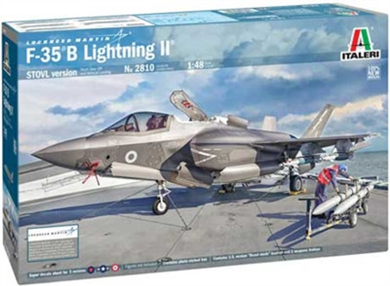 Italeri 2810 1/48 F-35B Lightning II Plastic Model Kit