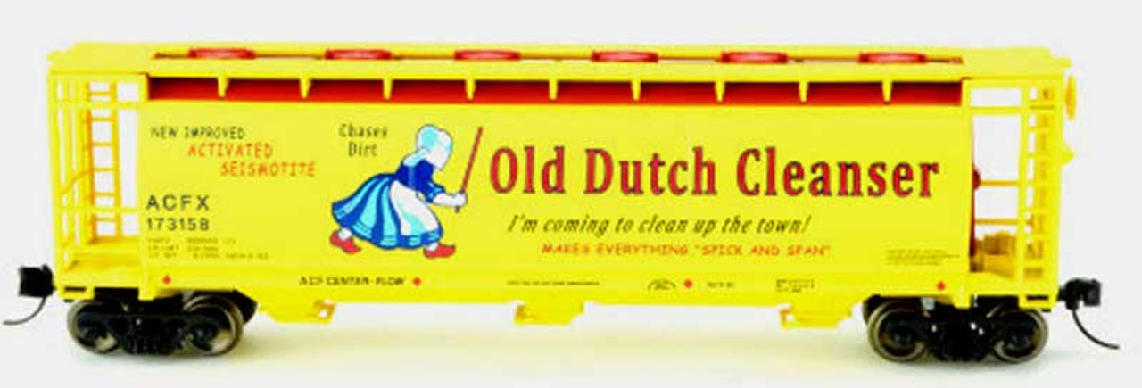 Bowser 38155 N Scale Cylindrical Hopper Car - Old Dutch Cleanser #173150