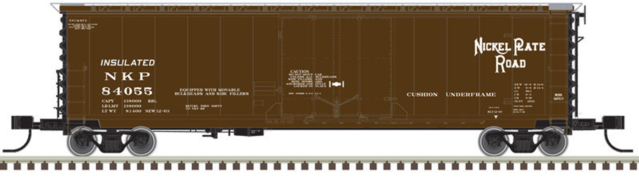 Atlas 50 005 700 N 50' RBL Box Car - Nickel Plate Road #84094