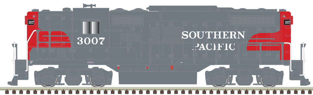 Atlas 40 005 378 N GP-9 Torpedo Tube Locomotive - Southern Pacific #3005 Gold Series