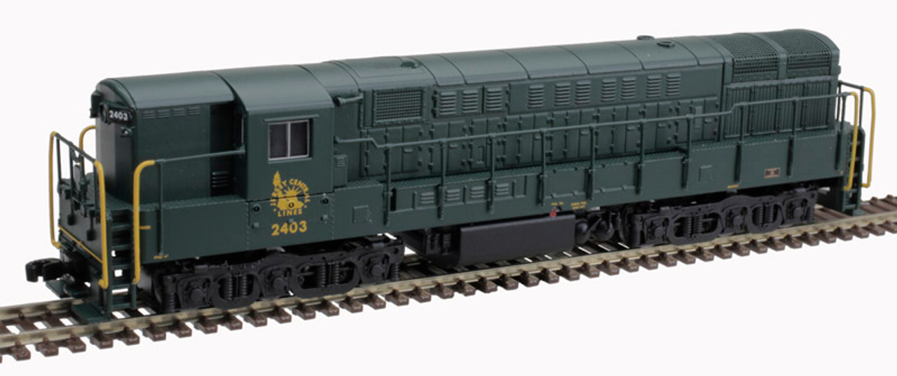 Atlas 40 005 386 N Train Master Phase 1b Locomotive - Jersey Central #2403 Silver Series