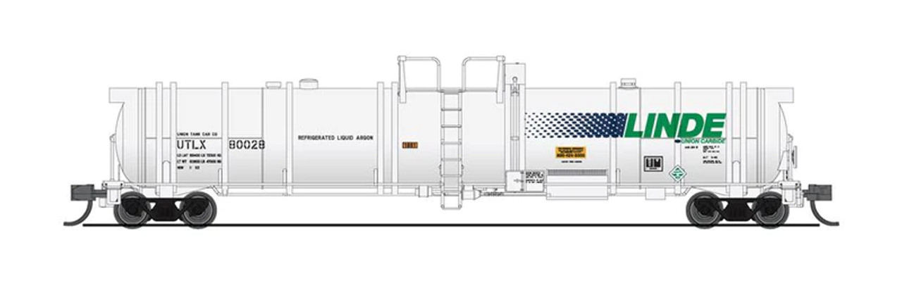 Broadway Limited 8146 N Cryogenic Tank Car - Linde 2-Pack