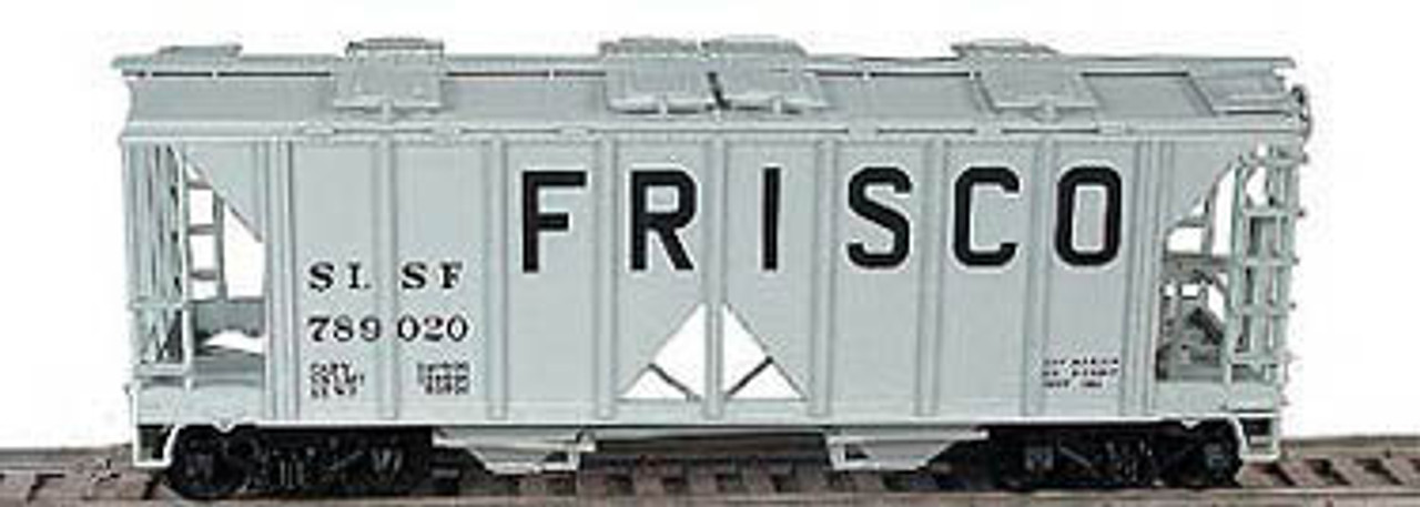 Bowser 43264 Ho H34 Covered Hopper Car - Frisco #83725