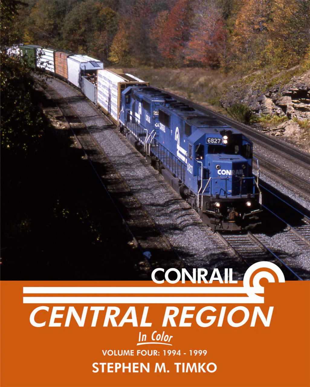 Morning Sun 1589 Conrail Central Region In Color Volume 4: 1994-1999