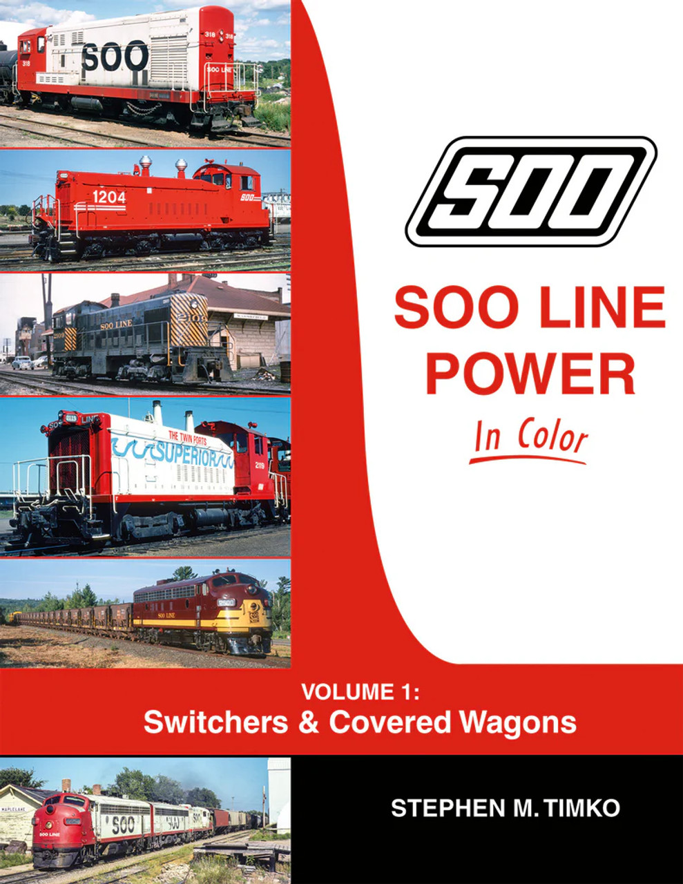 Morning Sun 1736 Soo Line Power In Color Volume 1: Switchers & Covered Wagons