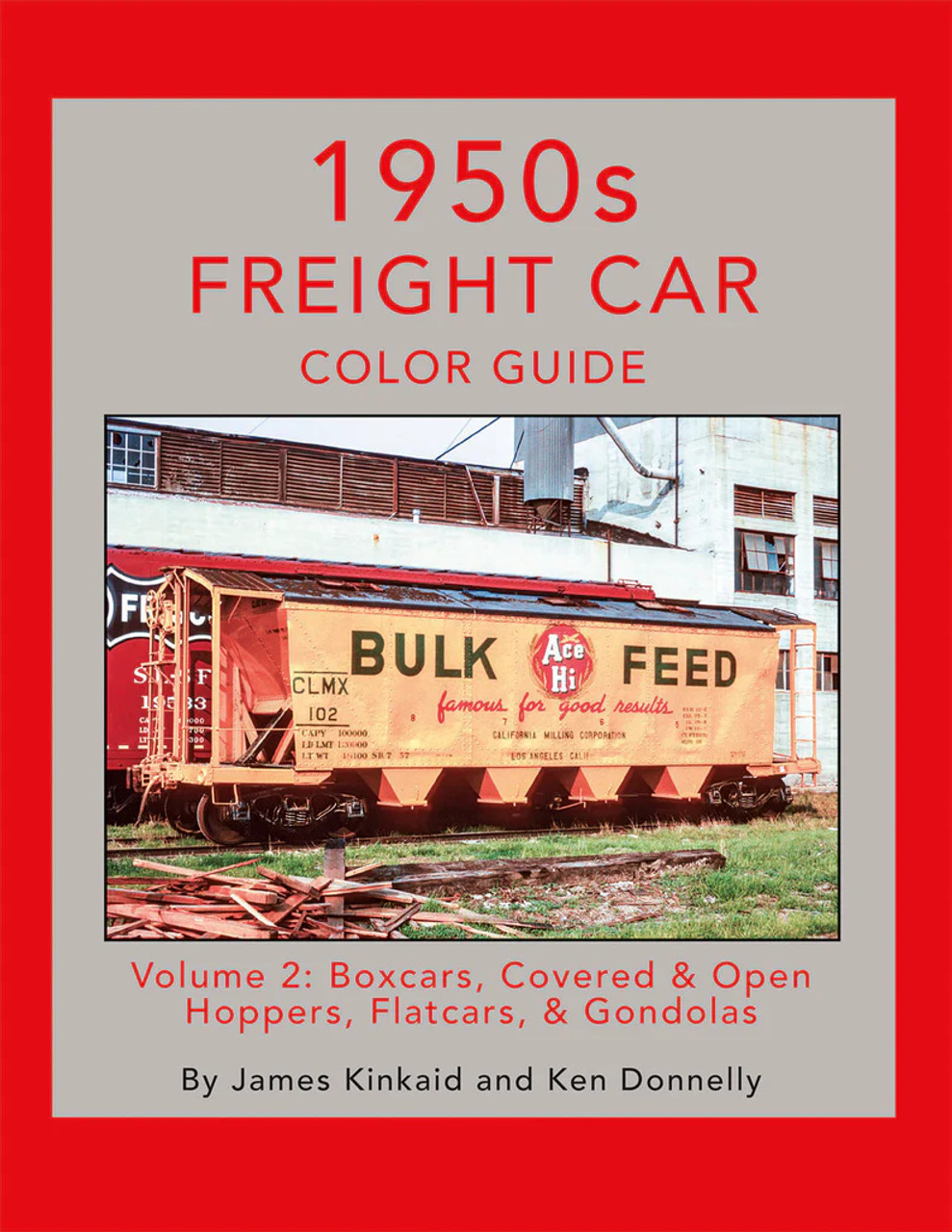 Morning Sun 1771 1950s Freight Car Color Guide Volume 2: Boxcars, Covered & Open Hoppers, Flatcars, & Gondolas