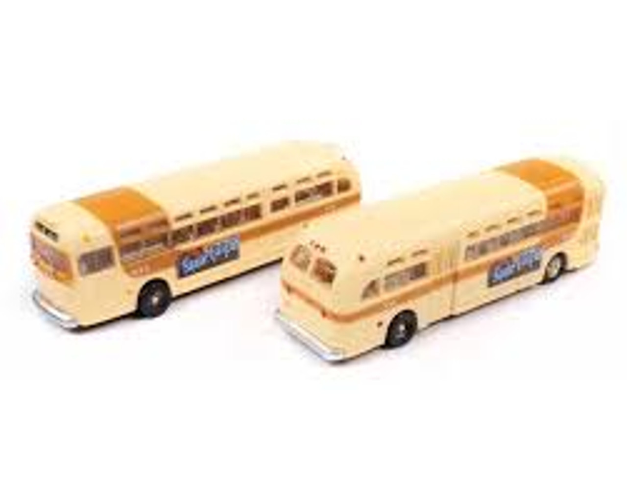 Classic Metal Works 52001 GMC TPD-4103 Transit Bus (Miami) (2-Pack) 1/160 N Scale