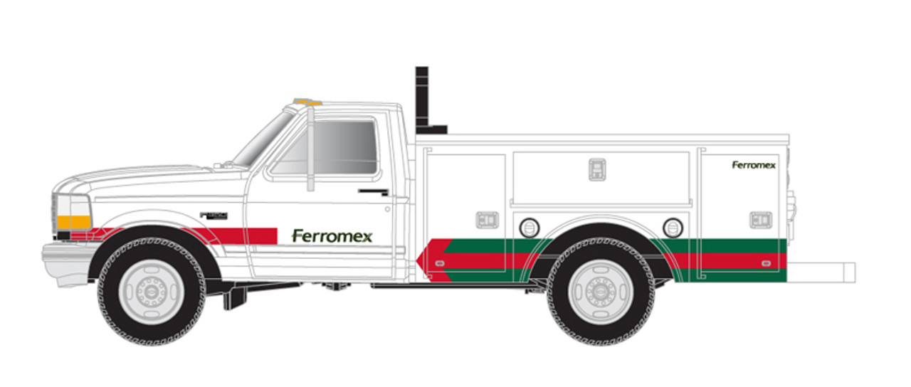 Atlas 60 000 160 N Ford F-250/350 Pickup Trucks - Ferromex B