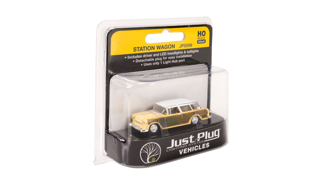 Woodland Scenics JP5599 Station Wagon - HO Scale Package