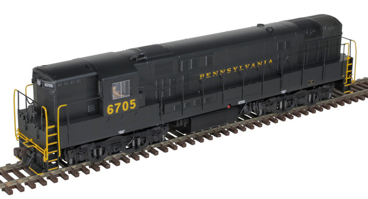 Atlas 10 004 144 HO Train Master Phase 2 Locomotive - Pennsylvania #6705 Gold Series
