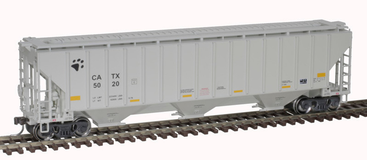 Atlas 20 006 637 HO Trainman Thrall 4750 Covered Hopper - CATX #5107