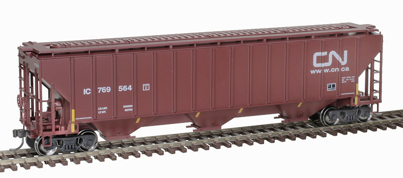 Atlas 20 006 655 HO Trainman Thrall 4750 Covered Hopper - Canadian National (IC) #769606