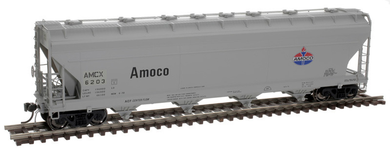 Atlas 20 006 903 HO 5250 Covered Hopper - Amoco #6221