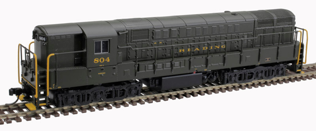 Atlas 40 005 391 N Train Master Phase 1b Locomotive - Reading #806 Silver Series